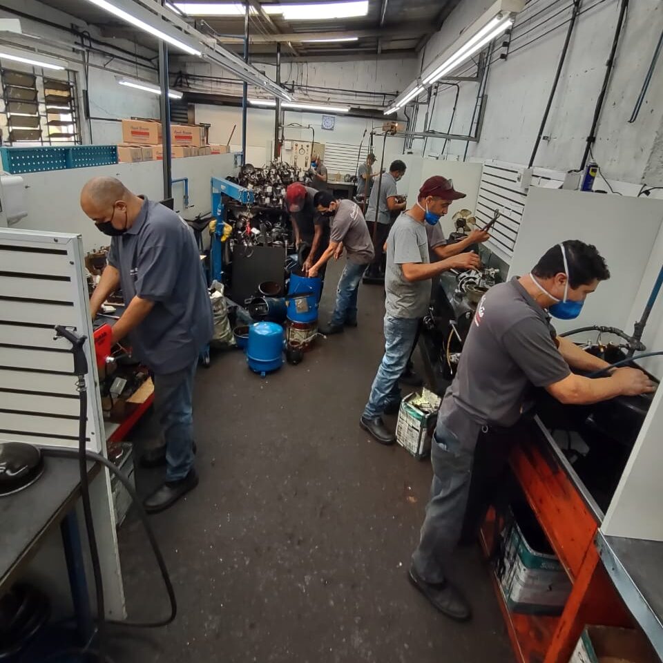 Interior da fábrica Camilo Brandão