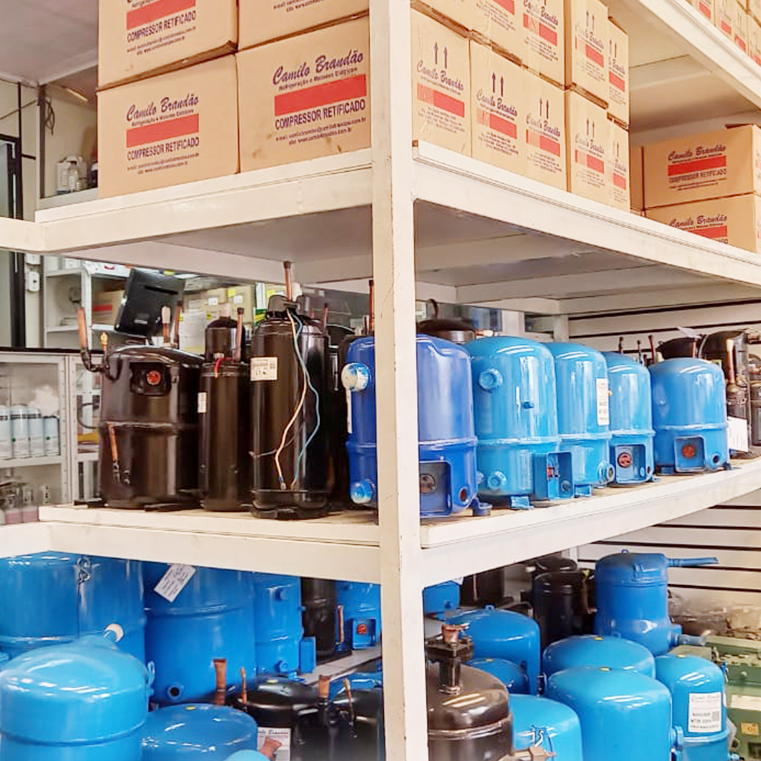Estoque de compressores linha branca