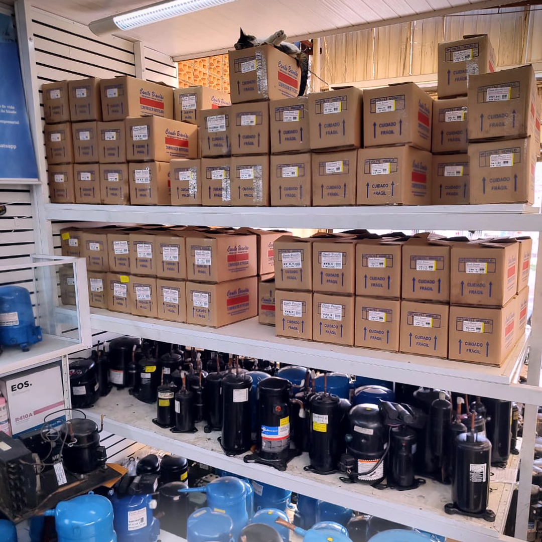 Estoque de compressores linha branca